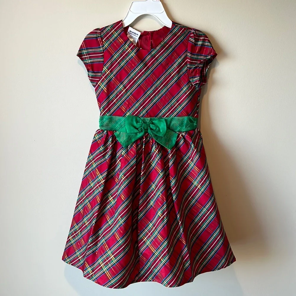 Beautiful Plaid Dress - Picture 1 of 6